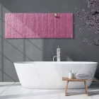 Radiador decorativo con sistema hidráulico en polvo de mármol italiano - Terraa Viadurini