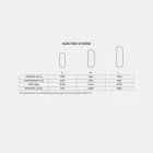 TERMOARREDO diseño eléctrico Brian vidrio templado, fabricado en Italia Viadurini