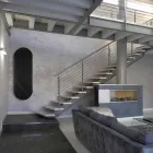 TERMOARREDO diseño eléctrico Brian vidrio templado, fabricado en Italia Viadurini