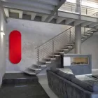 TERMOARREDO diseño eléctrico Brian vidrio templado, fabricado en Italia Viadurini