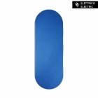 TERMOARREDO diseño eléctrico Brian vidrio templado, fabricado en Italia Viadurini