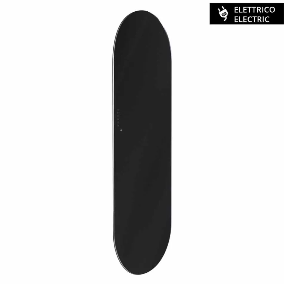 TERMOARREDO diseño eléctrico Brian vidrio templado, fabricado en Italia Viadurini