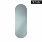 TERMOARREDO diseño eléctrico Brian vidrio templado, fabricado en Italia Viadurini