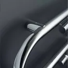 TERMOARREDO diseño hidráulico grapas con acabado de cromo por Scirocco H Viadurini