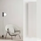 Radiador de pared eléctrico de diseño vertical en acero 900 W - 1000 líneas Viadurini