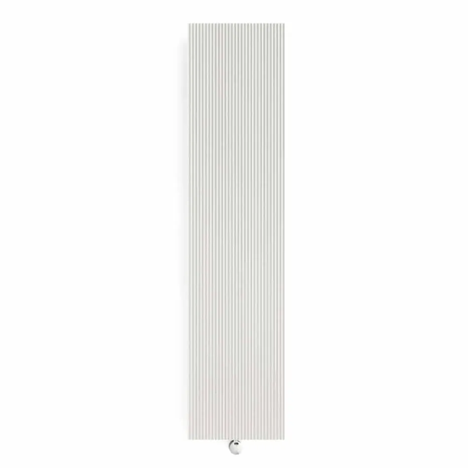 Radiador de pared eléctrico de diseño vertical en acero 900 W - 1000 líneas Viadurini