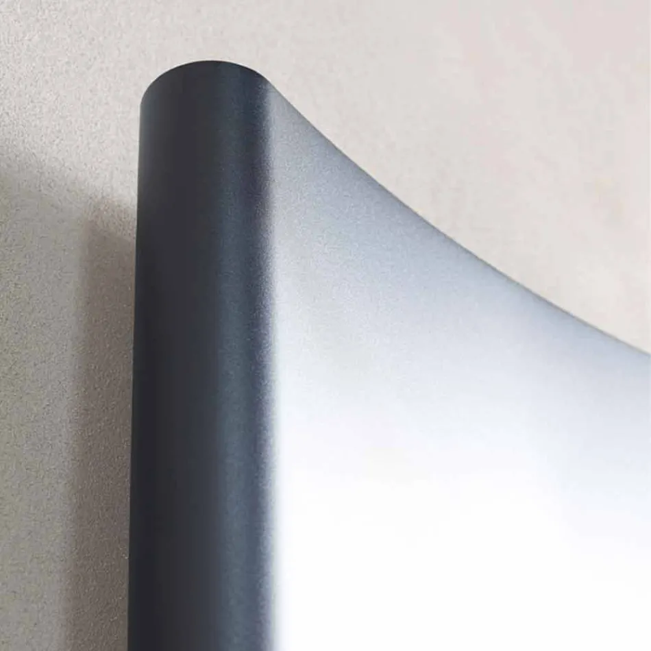 Radiador de diseño hidráulico vertical en aluminio de hasta 1061 vatios - doblado Viadurini