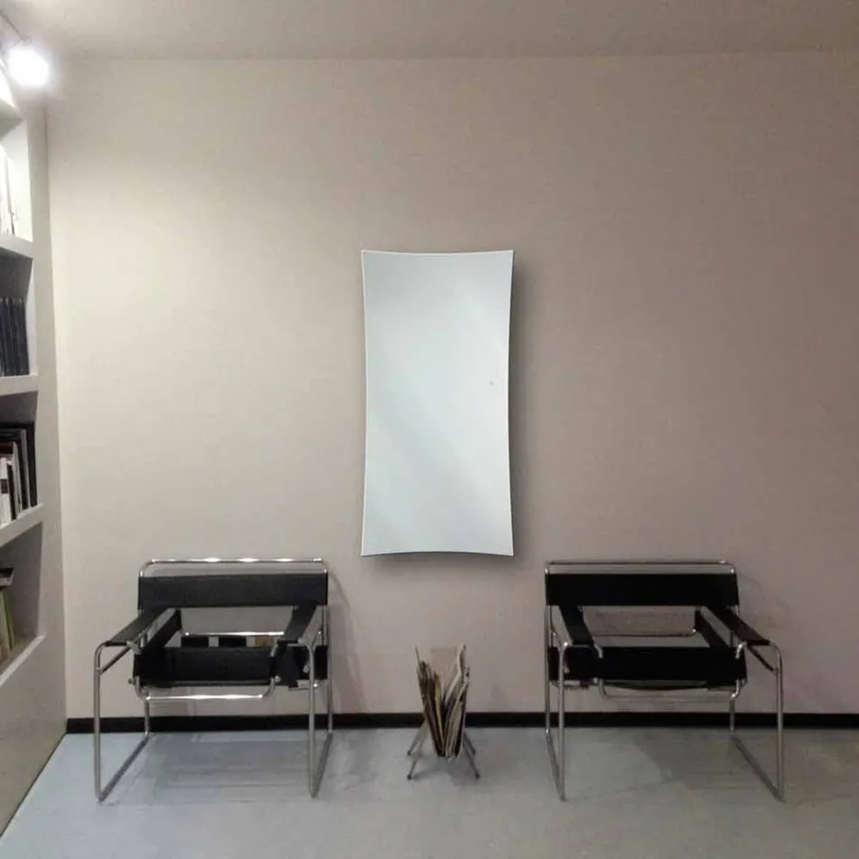 montado en la pared radiadores eléctricos de vidrio templado Barry Viadurini