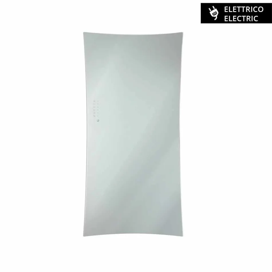 montado en la pared radiadores eléctricos de vidrio templado Barry Viadurini