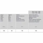 Radiador Eléctrico de Diseño para Salón o Baño con Led 1000 W - Brillo Viadurini