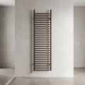 Radiador eléctrico Ignis de acero al carbono marrón y cobre, fabricado en Italia.