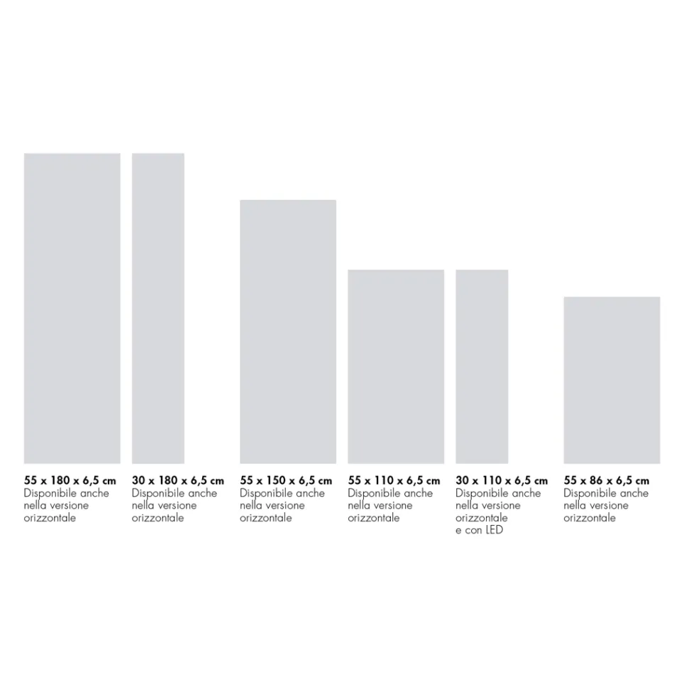 Radiador Eléctrico de Polvo de Mármol Italiano Liso 1200W - Linee Viadurini