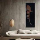 Radiador eléctrico de polvo de mármol reciclado Made in Italy - Venecia Viadurini