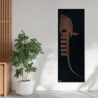 Radiador eléctrico de polvo de mármol reciclado Made in Italy - Venecia Viadurini