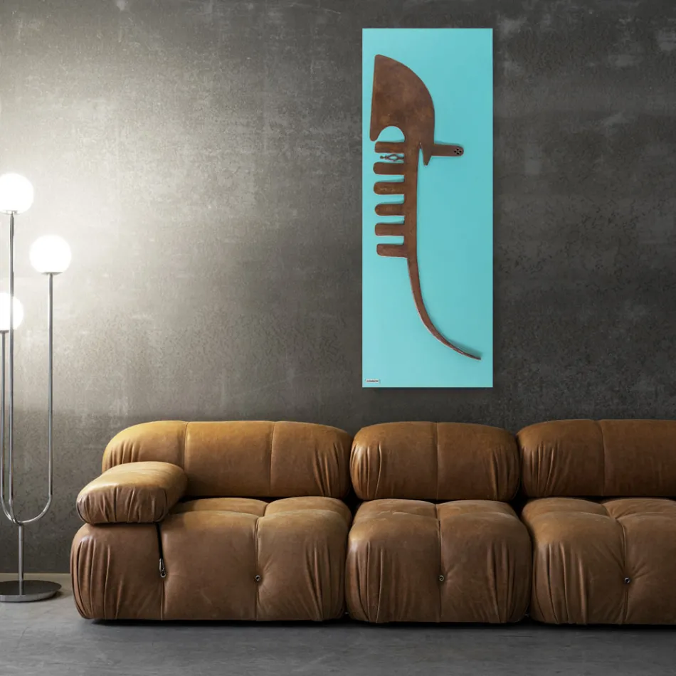 Radiador eléctrico de polvo de mármol reciclado Made in Italy - Venecia Viadurini