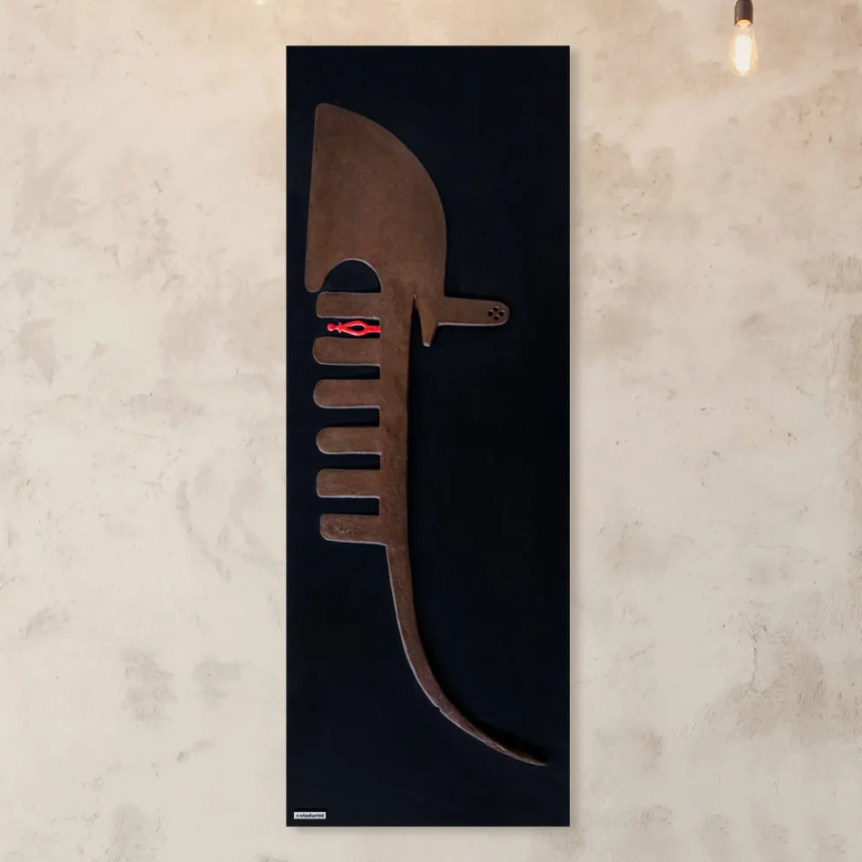 Radiador eléctrico de polvo de mármol reciclado Made in Italy - Venecia Viadurini