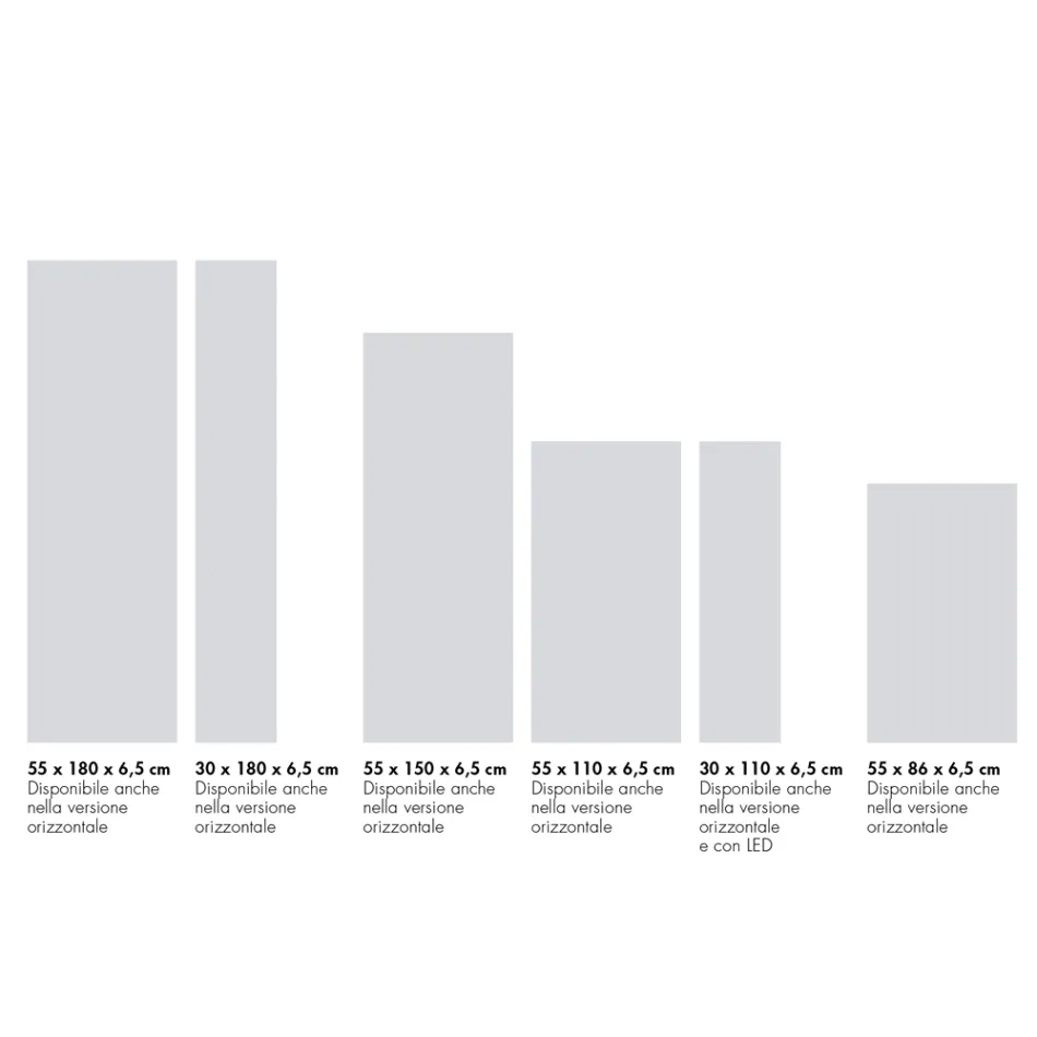 Radiador híbrido de polvo de mármol italiano con termostato - Texturee Viadurini
