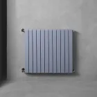 Diseño de radiador de pared hidráulico bajo moderno vertical 1824 W - Picchio Viadurini