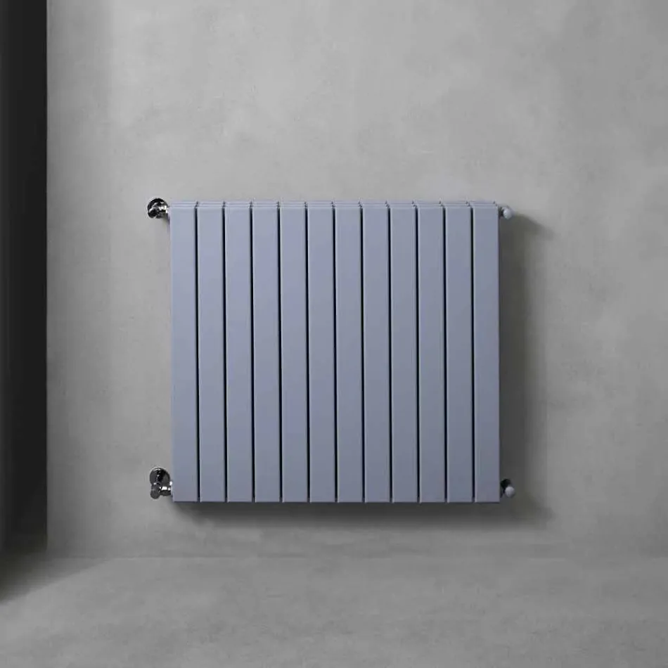 Diseño de radiador de pared hidráulico bajo moderno vertical 1824 W - Picchio Viadurini
