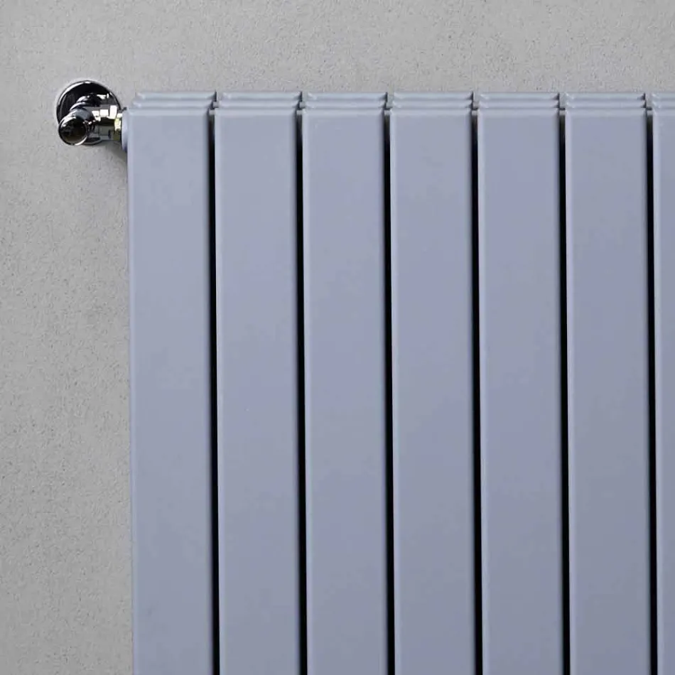 Diseño de radiador de pared hidráulico bajo moderno vertical 1824 W - Picchio Viadurini