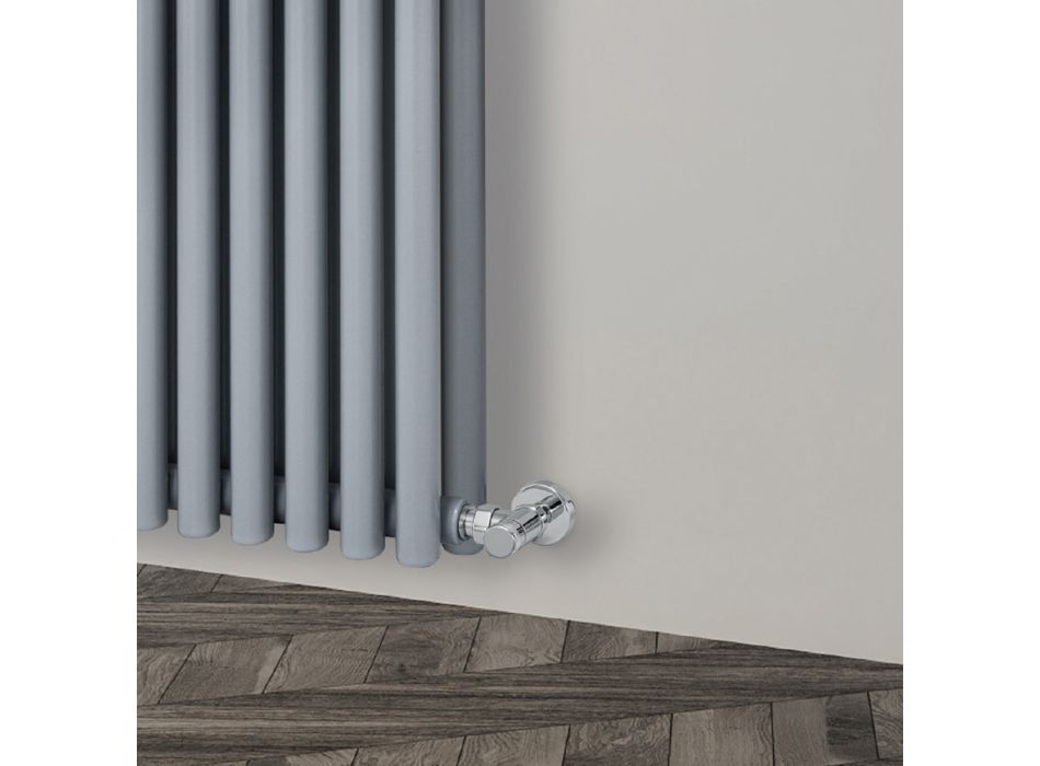 Radiador hidráulico con colectores horizontales y tubos verticales - Colomba Viadurini