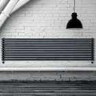 Radiador hidráulico con colectores verticales y tubos horizontales - Compuesto Viadurini