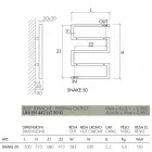 Radiador hidráulico de cromo Snake by Scirocco H, diseño moderno Viadurini
