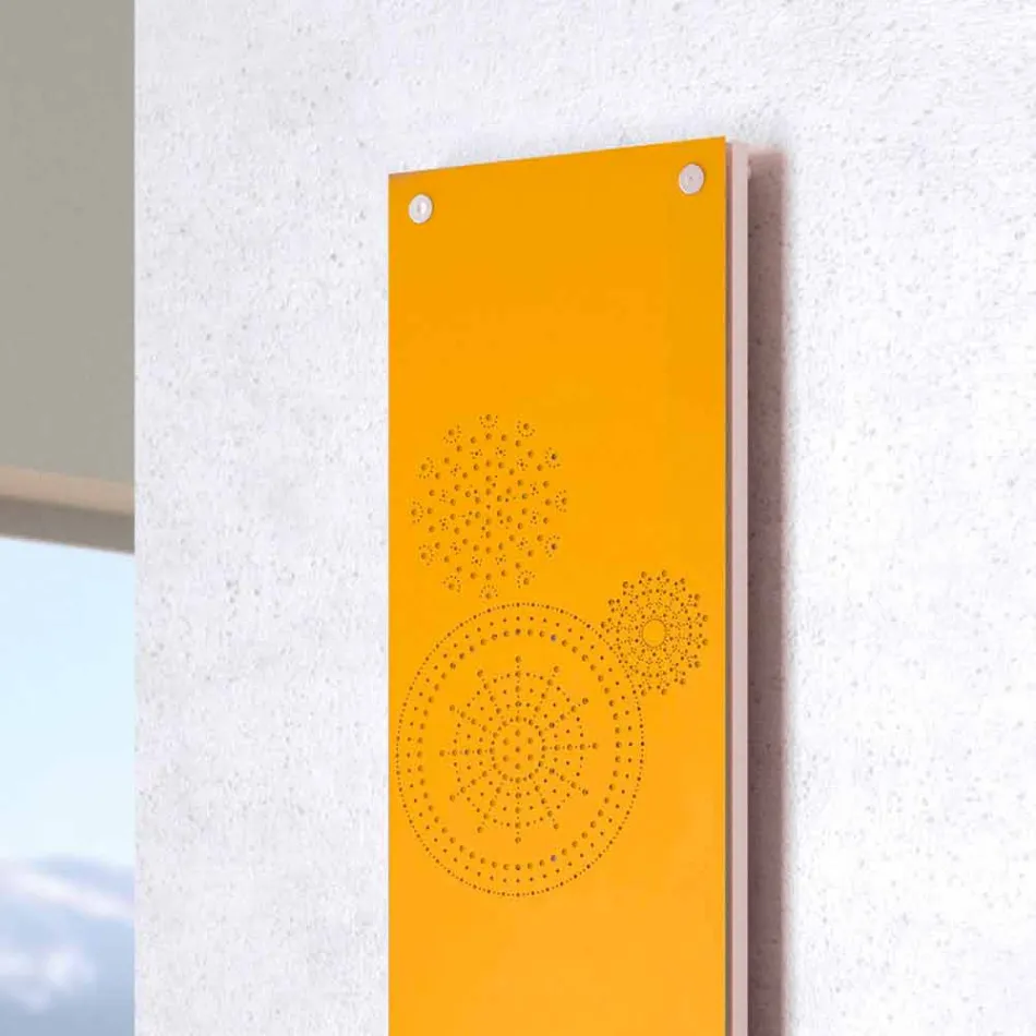 radiador de diseño hidráulico con tapa de nuevo vestido por Scirocco H Viadurini