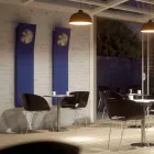 radiador de diseño hidráulico con ventilador de aire Scirocco H Viadurini