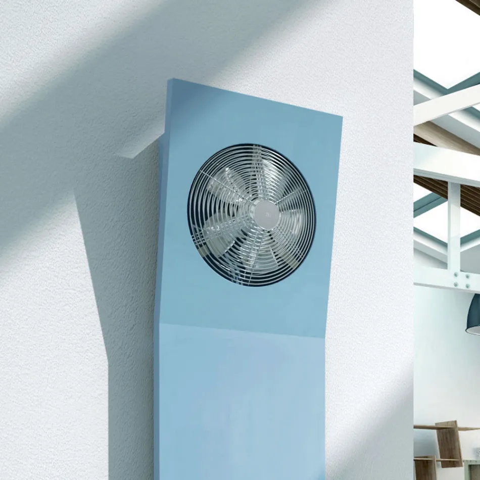 Radiador hidráulico de diseño con ventilador Scirocco H Light Viadurini