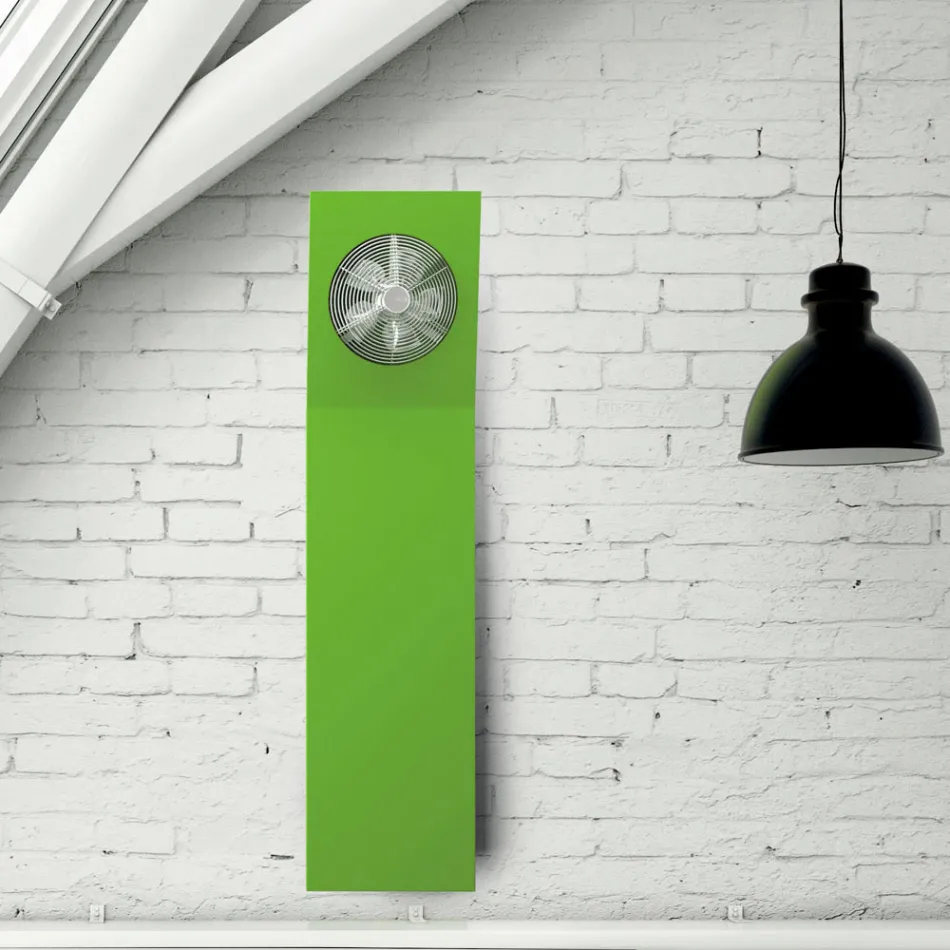 Radiador hidráulico de diseño con ventilador Scirocco H Light Viadurini