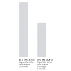 Radiador hidráulico hasta 480 Watt en polvo de mármol italiano - Naturae Viadurini