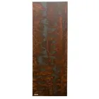 Radiador hidráulico en polvo de mármol italiano efecto Corten - Lines Viadurini