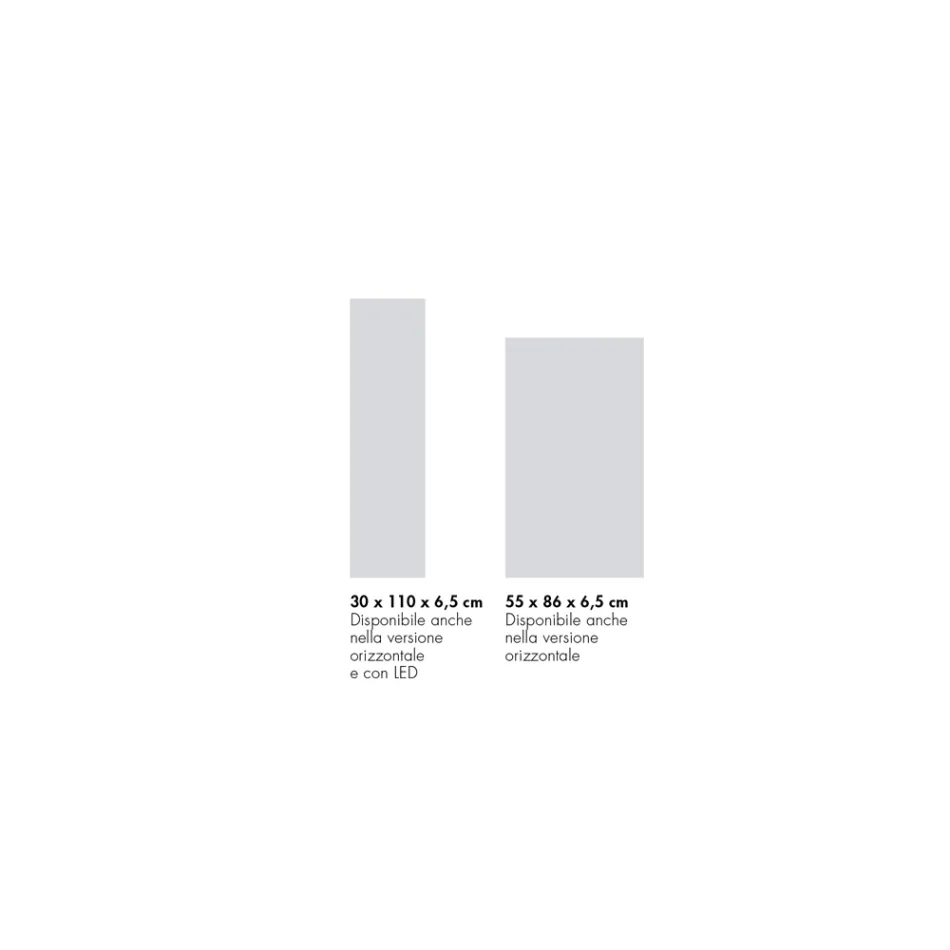 Radiador Hidráulico en Mármol Italiano Acabado Corten Polvo - Terraa Viadurini