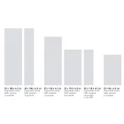 Radiador Hidráulico Personalizable en Polvo de Mármol Made in Italy - Lineep Viadurini