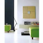 TERMOARREDO diseño cuadrado hidráulico fabricado en Italia Square Scirocco H Viadurini