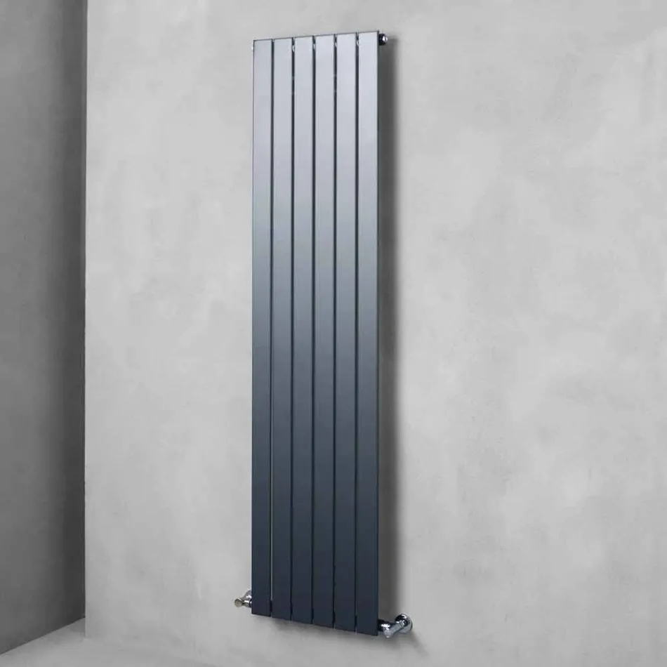 Radiador de pared de diseño de acero al carbono coloreado 881 W - Pájaro carpintero Viadurini