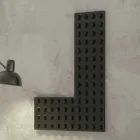 TERMOARREDO diseño hidráulico del ladrillo de Lego hizo en Italia por Scirocco H Viadurini