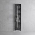 Radiador mixto Lux con toallero de acero, fabricado en Italia.