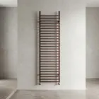 Radiador de acero mixto con acabado en cobre marrón, fabricado en Italia - Ignis Viadurini