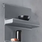 Toallero para radiador Diseño vertical Hidráulico hasta 719 vatios - Rebel Viadurini