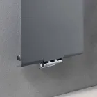 Toallero para radiador Diseño vertical Hidráulico hasta 719 vatios - Rebel Viadurini
