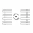 Calentador de toallas de pared de diseño moderno hasta 690 W - Pavo real Viadurini