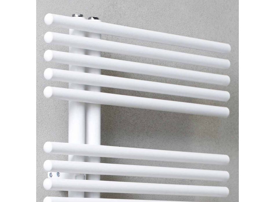 Calentador de toallas de pared de diseño moderno hasta 690 W - Pavo real Viadurini