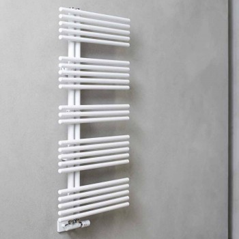 Calentador de toallas de pared de diseño moderno hasta 690 W - Pavo real