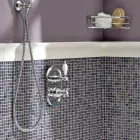 Termostático de ducha empotrado de diseño vintage en latón Made in Italy - Elisea Viadurini