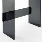 Tocador de Maquillaje con Espejo y Cajón de Cristal 3 Acabados - Salvie Viadurini