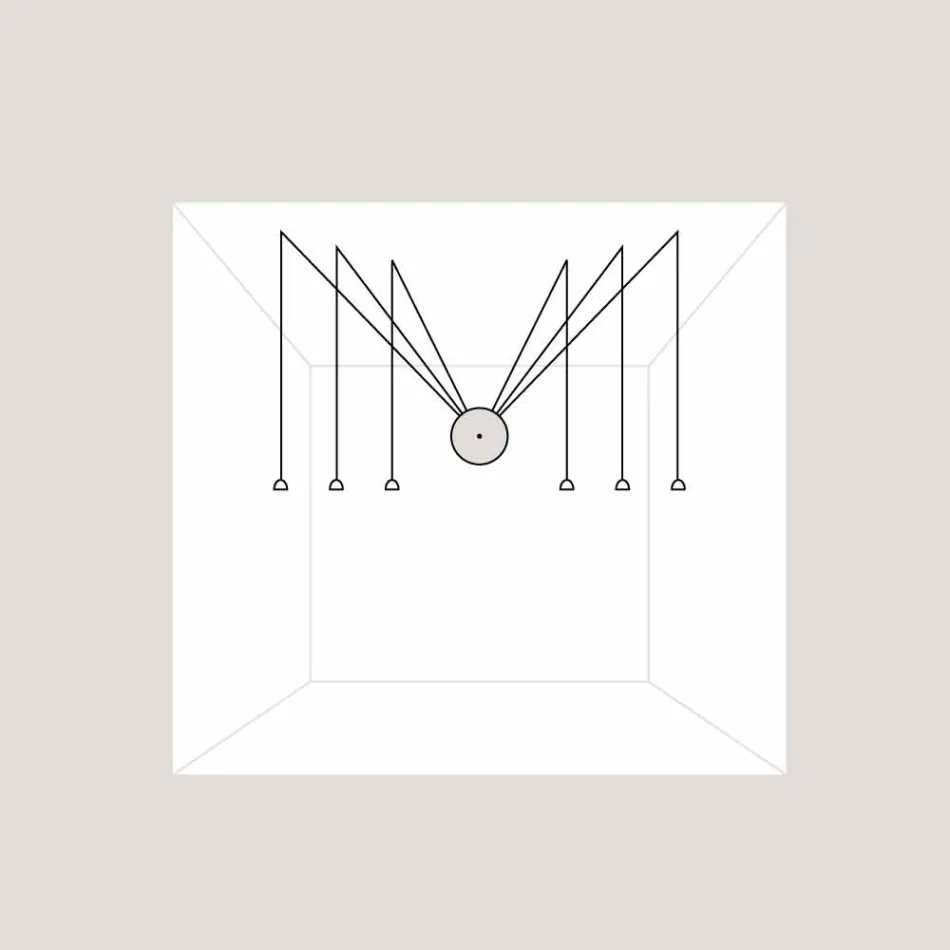 TOSCOT apuano 230v base de roseta del sistema realizados en la Toscana Viadurini