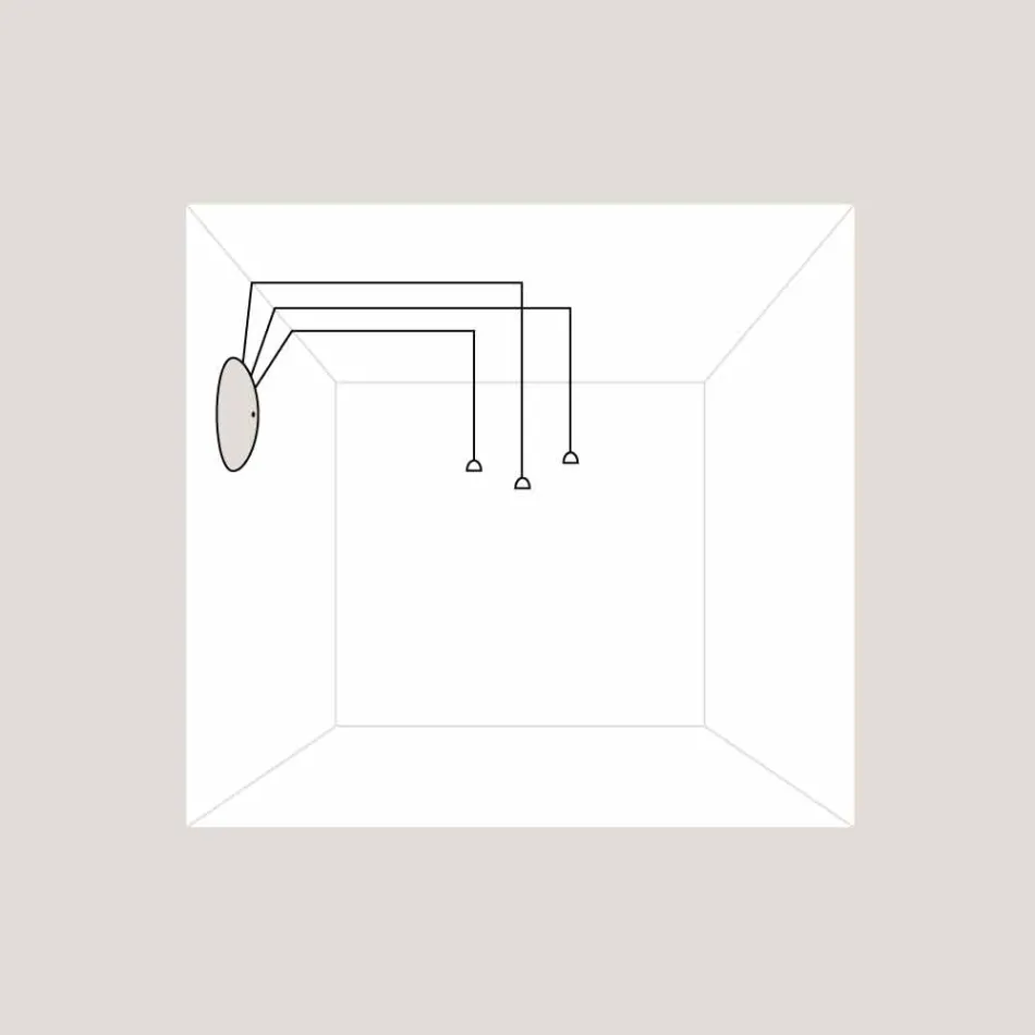 TOSCOT apuano 230v base de roseta del sistema realizados en la Toscana Viadurini