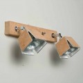 Toscot Piastra lámpara con 2 luces direccionales hecha en Toscana